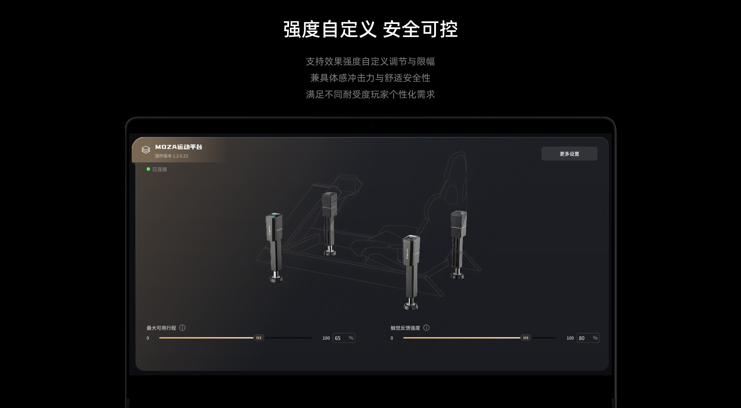 MOZA HMA150运动平台伺服电缸